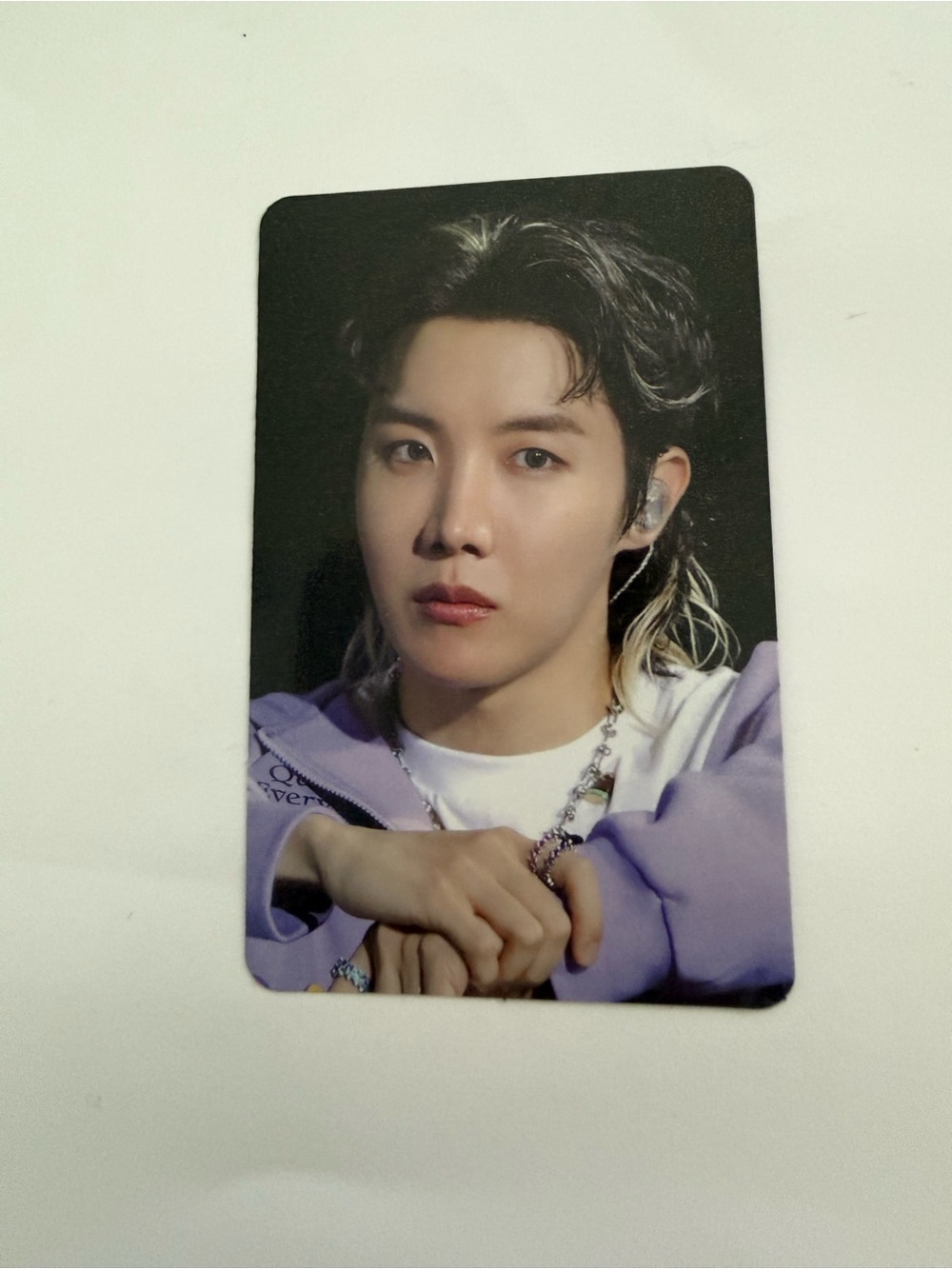 Official BTS J-Hope Yet To Come in Cinemas Japan Photocard